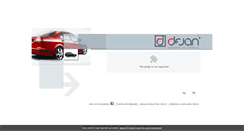 Desktop Screenshot of dejan.be